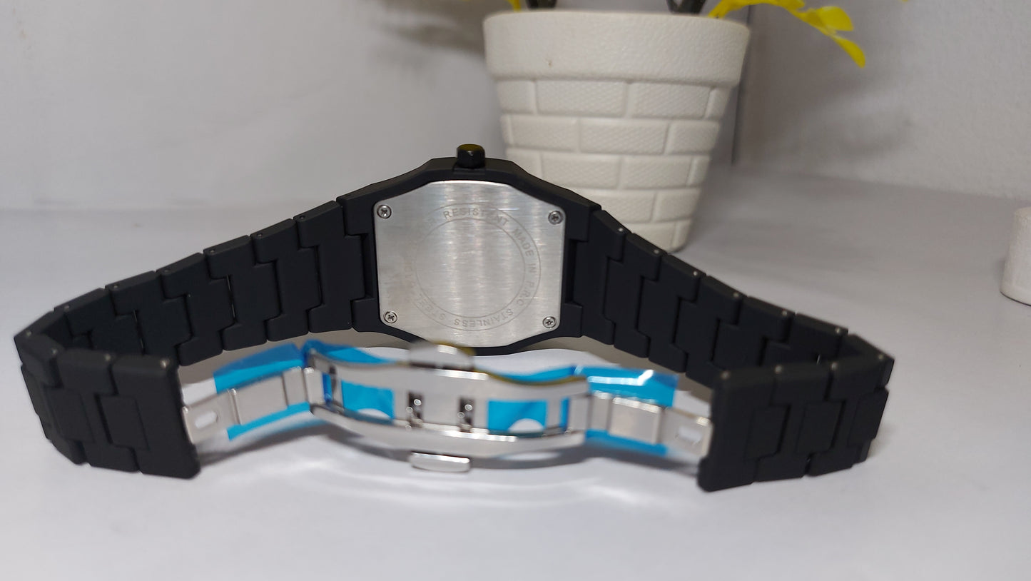 Black Arabic Aura Watch
