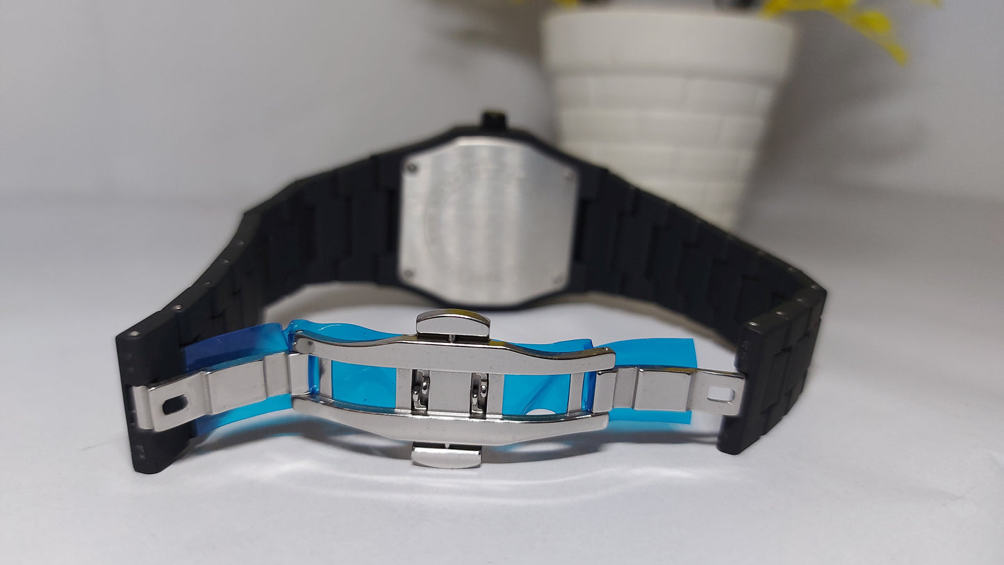 Black Arabic Aura Watch