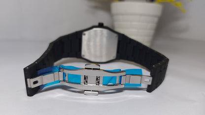 Black Arabic Aura Watch